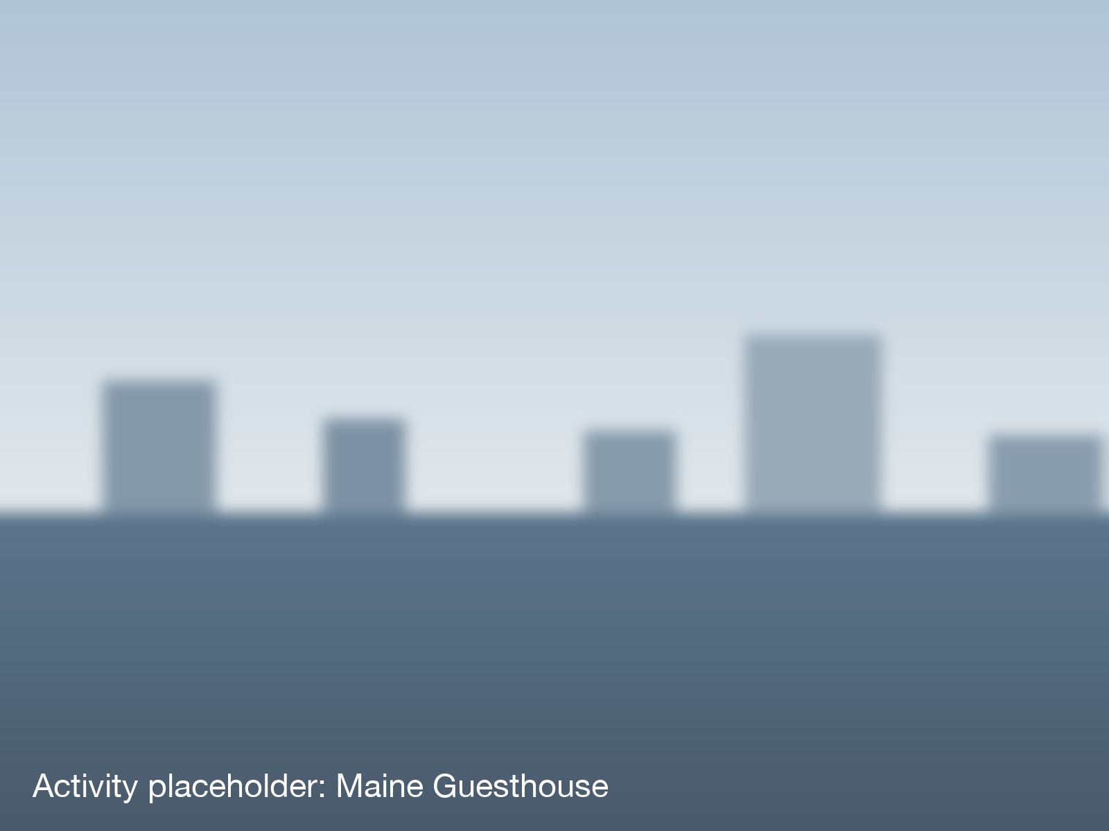 Placeholder photo: Maine Guesthouse